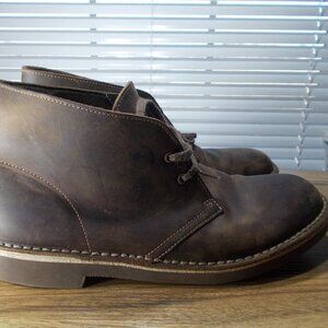 Clarks Bushacre Men's Leather Chukka Boots 15522 Size 9.5